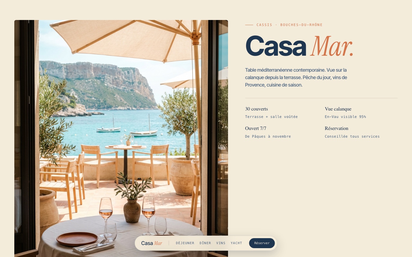 Casa Mar · Cassis