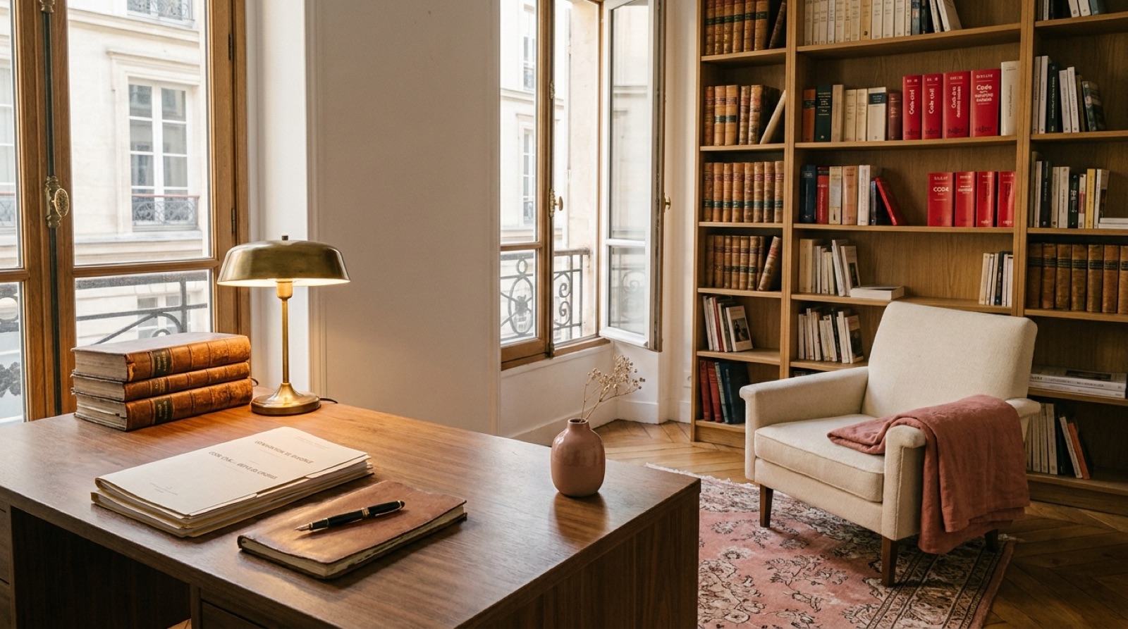 Intérieur du cabinet Aboukir, rue d'Aboukir, Paris 2ème.