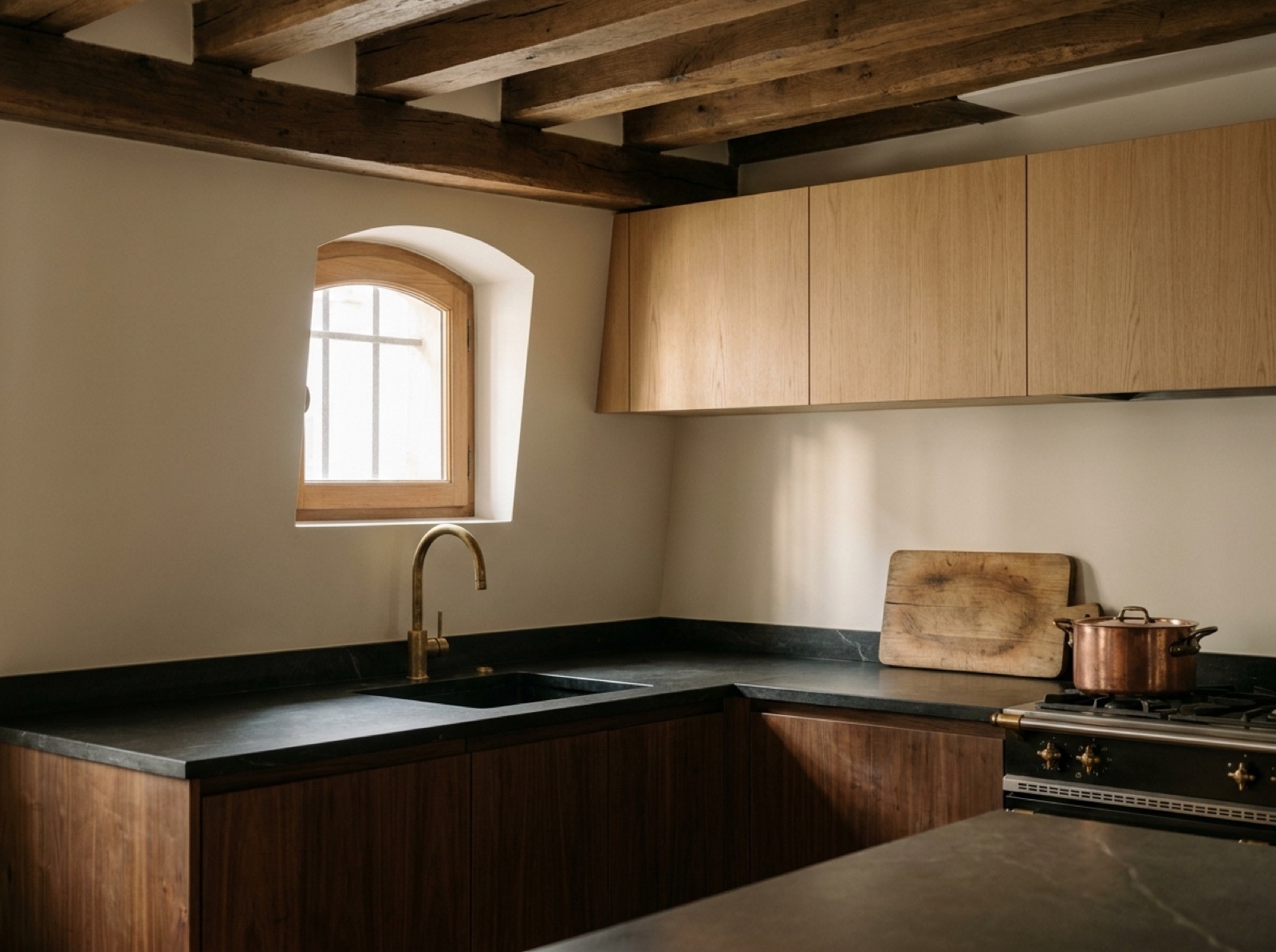 Cuisine en bois massif