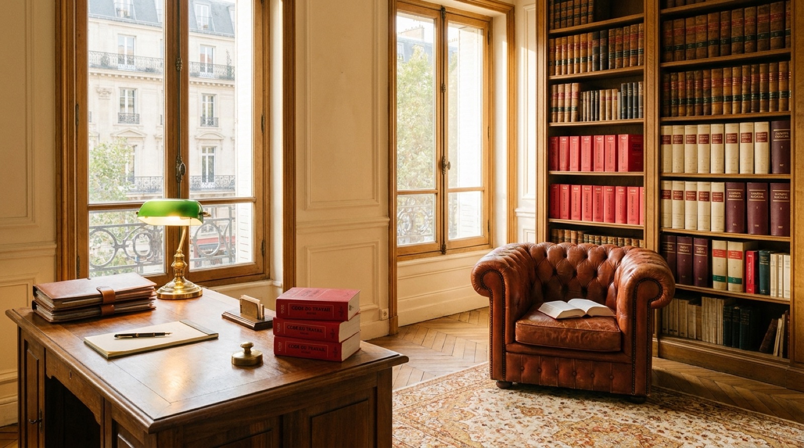 Intérieur du cabinet Dimitri, boulevard Voltaire, Paris 11ème.