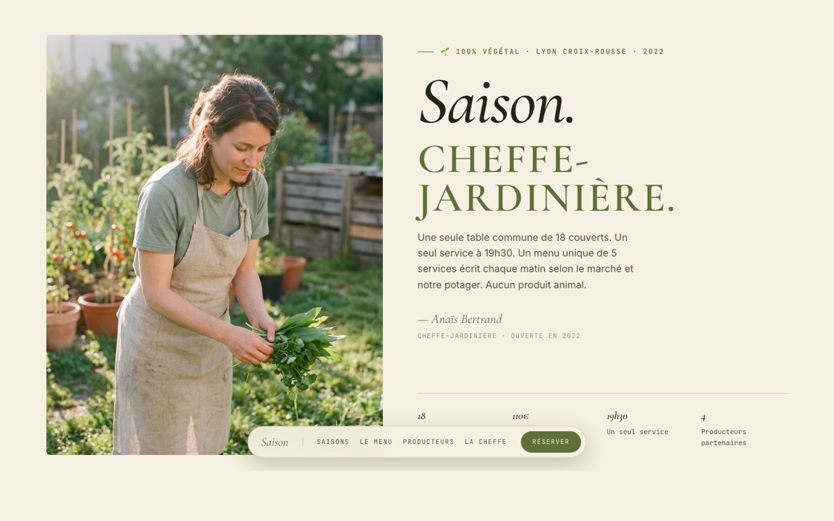 Saison — démo Saison