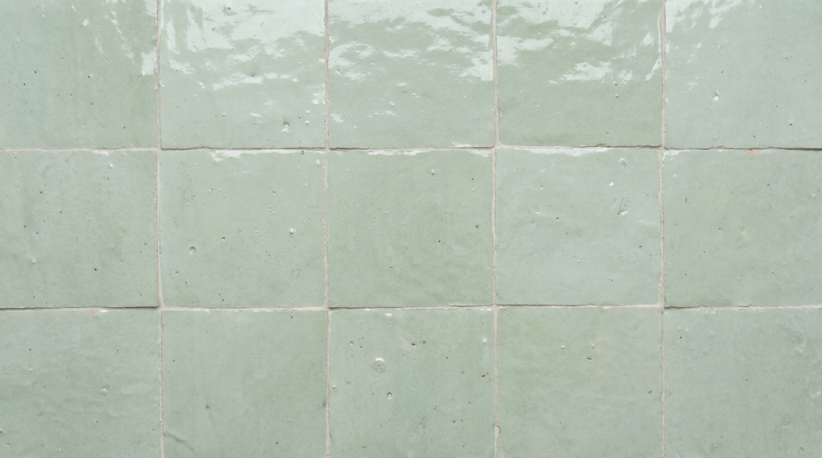 Texture zellige beldi vert d'eau