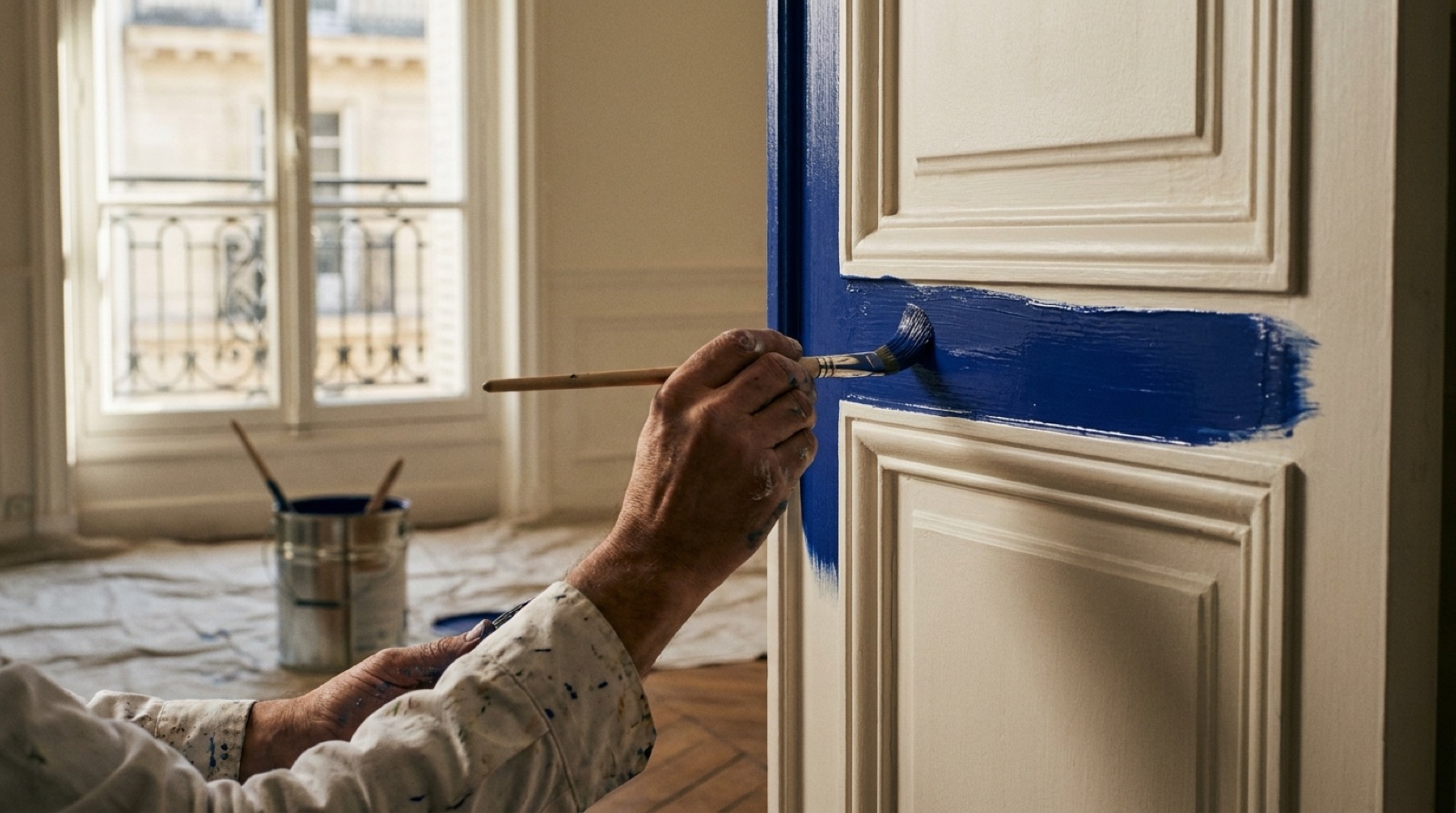 Atelier Pinceau · pose à la brosse