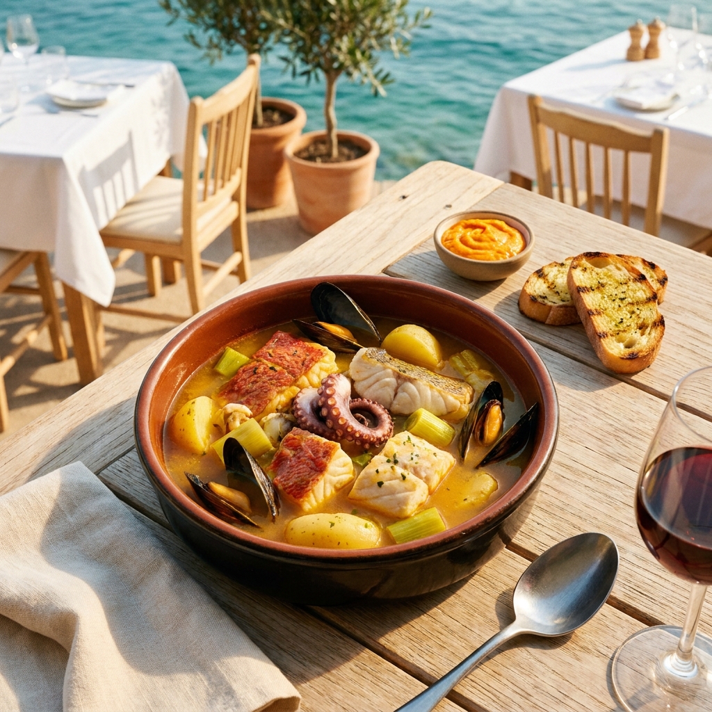 Bouillabaisse traditionnelle