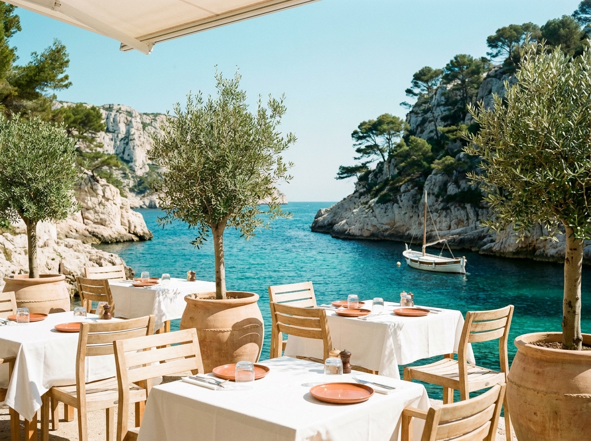 Vue calanque En-Vau