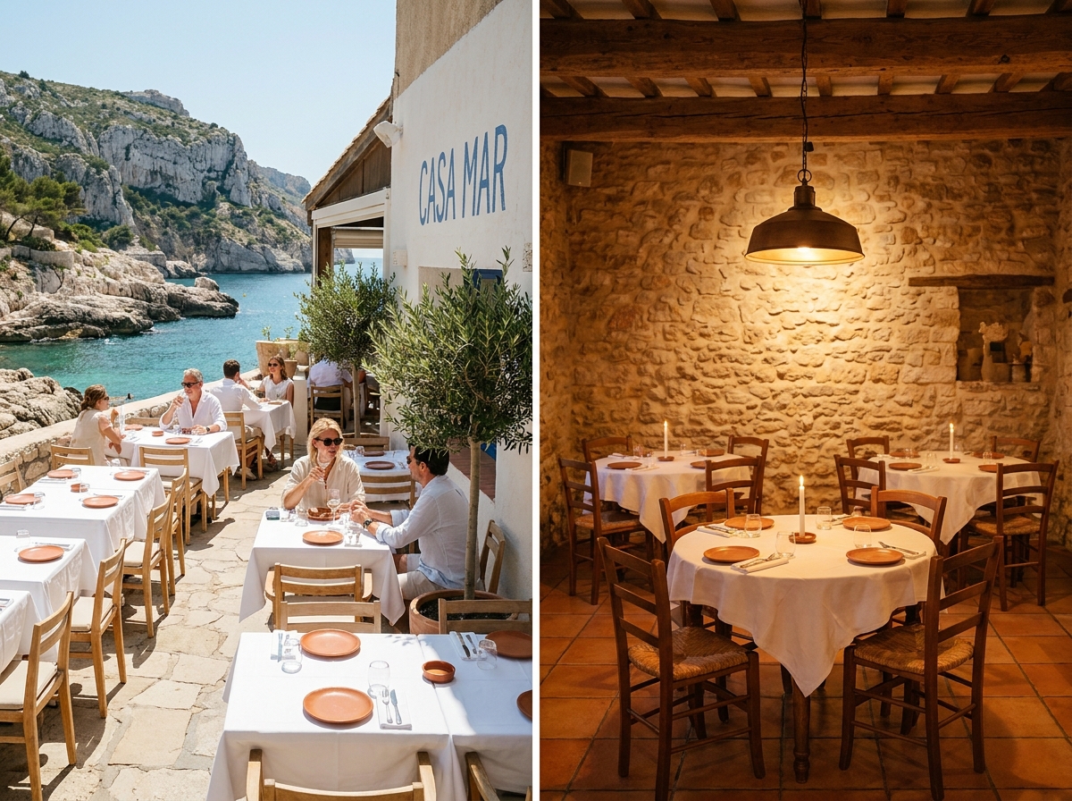 Salle voûtée du restaurant