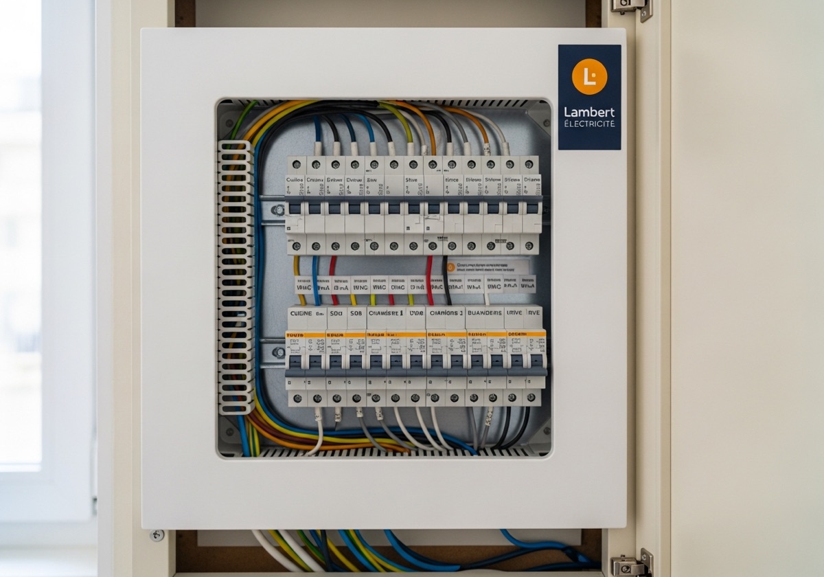 Tableau Schneider Resi9 30 mA — Paris 11ᵉ